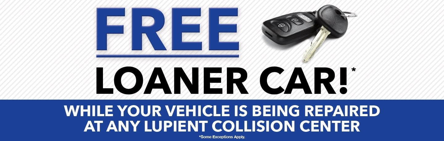 Lupient Collision Center - Free Loaner Car